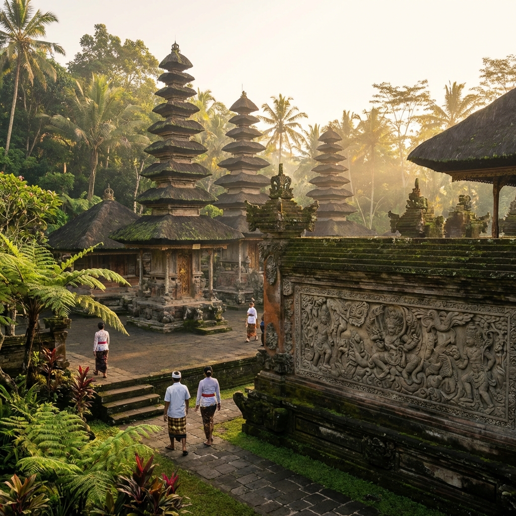 Traditional Indonesian Temple